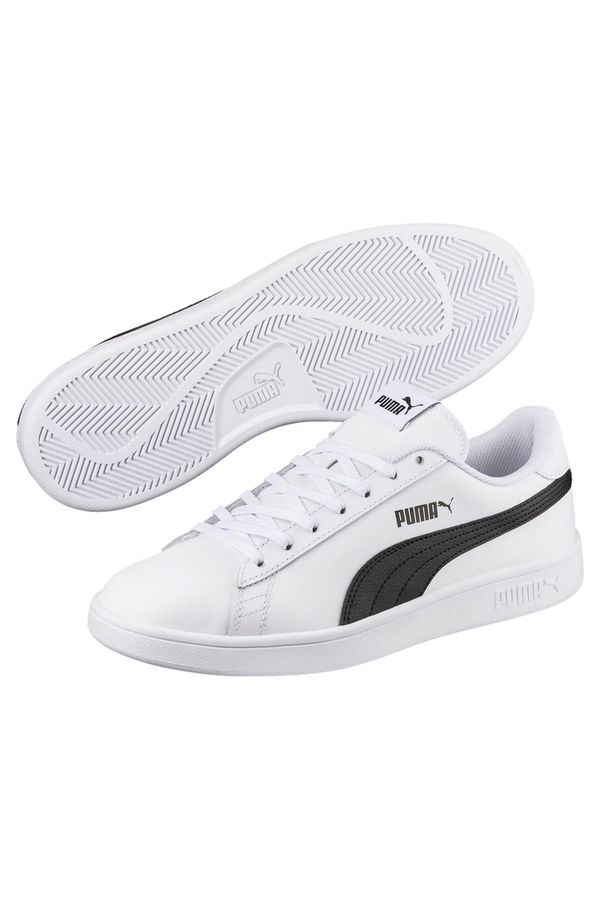 Puma Smash Erkek Spor Ayakkabı BEYAZ-SIYA Puma Smash Erkek Spor Ayakkabı BEYAZ-SIYA