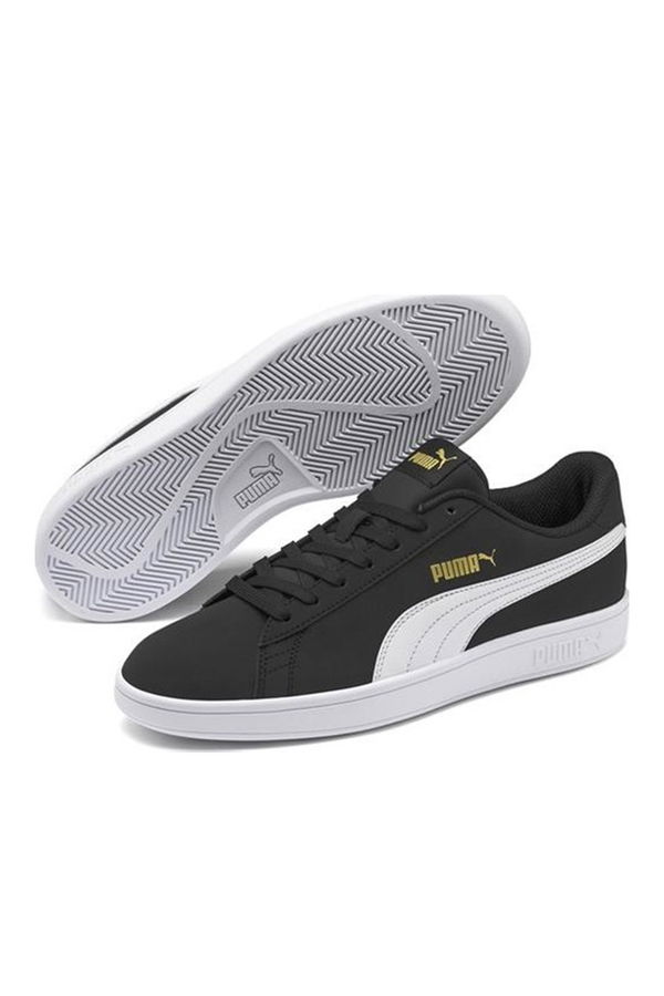 Puma Smash Erkek Spor Ayakkabı SIYAH-BEYA Puma Smash Erkek Spor Ayakkabı SIYAH-BEYA