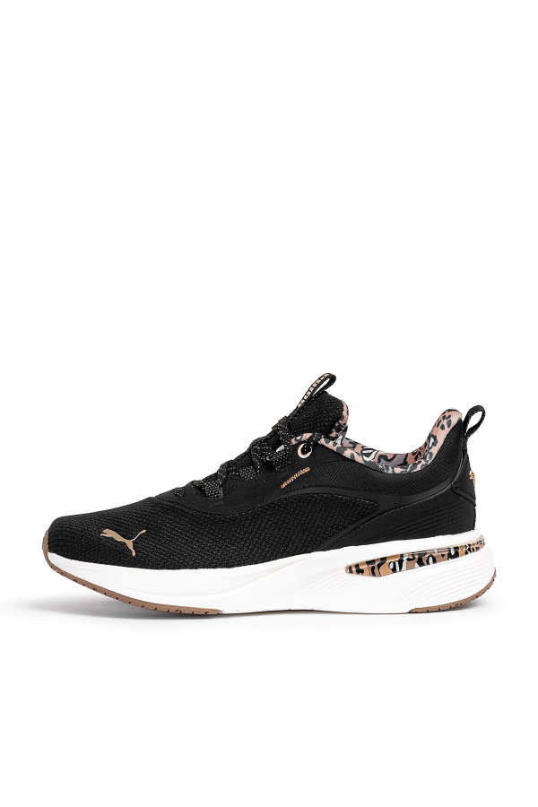Puma Softride Charm Animal Kadın Spor Ayakkabı SIYAH