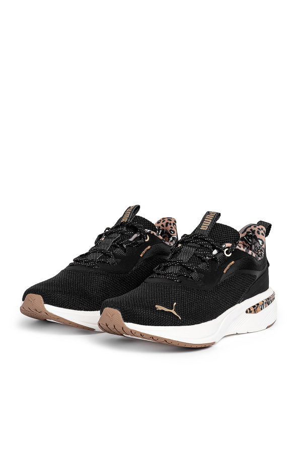 Puma Softride Charm Animal Kadın Spor Ayakkabı SIYAH