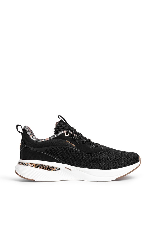 Puma Softride Charm Animal Kadın Spor Ayakkabı SIYAH