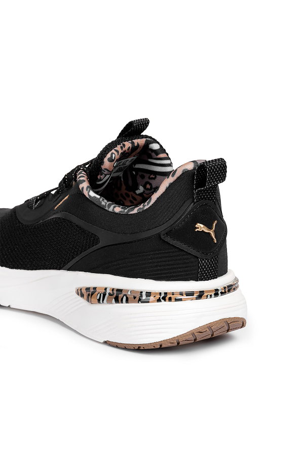 Puma Softride Charm Animal Kadın Spor Ayakkabı SIYAH