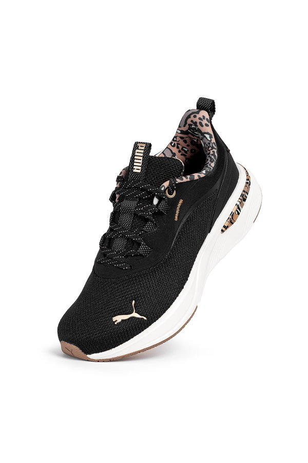 Puma Softride Charm Animal Kadın Spor Ayakkabı SIYAH