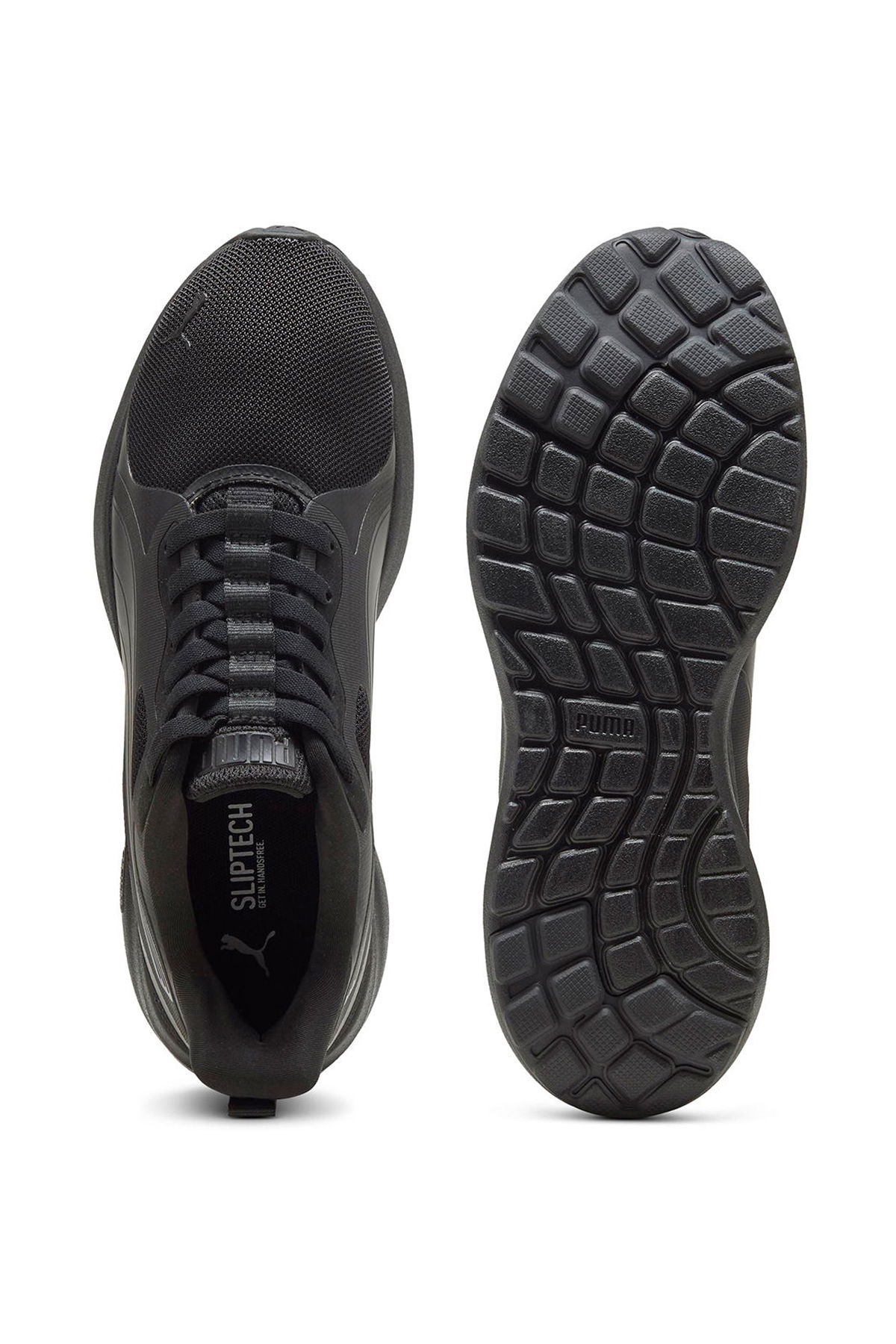 Puma Softride Cosmic St Sliptech Erkek Spor Ayakkabı SIYAH