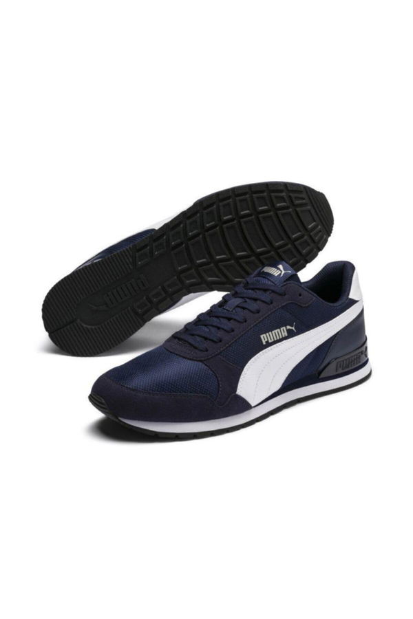 Puma St Runner Mesh Erkek Spor Ayakkabı BEYAZ Puma St Runner Mesh Erkek Spor Ayakkabı BEYAZ