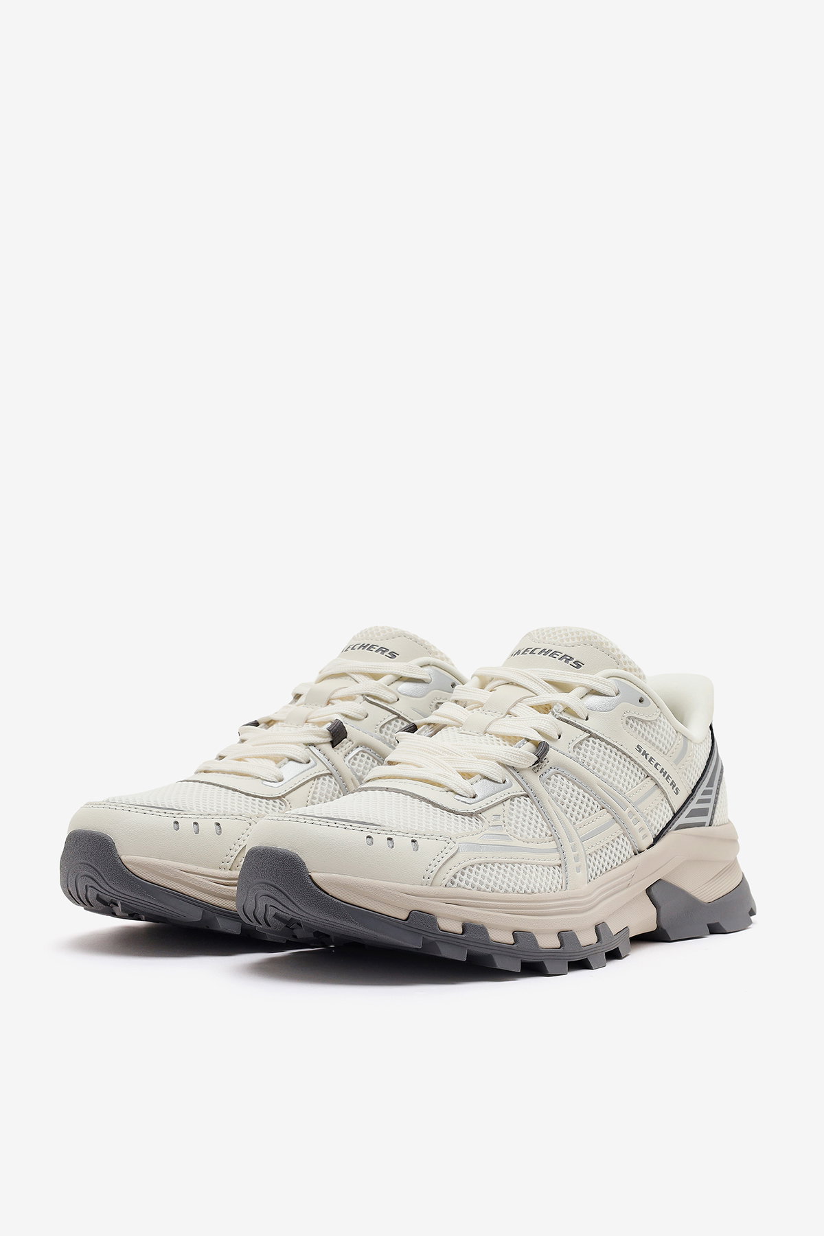 Skechers Randell 211254 OFWT Erkek Spor Ayakkabı Beyaz