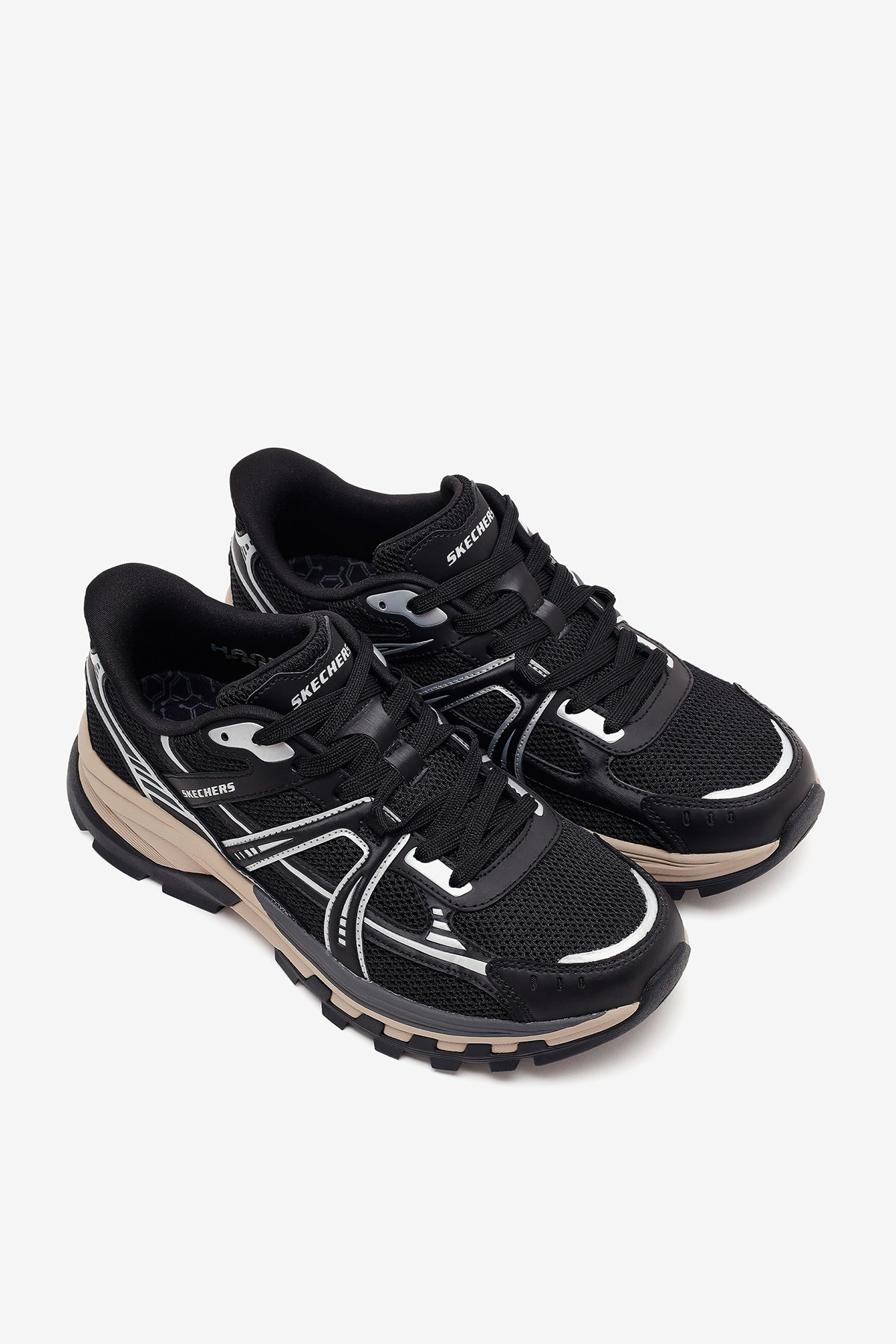 Skechers Randell 211254 BLK Erkek Spor Ayakkabı Siyah