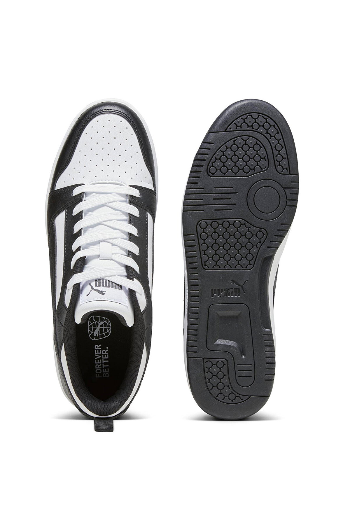 Puma Rebound V6 Low Tdp Erkek Spor Ayakkabı SİYAH
