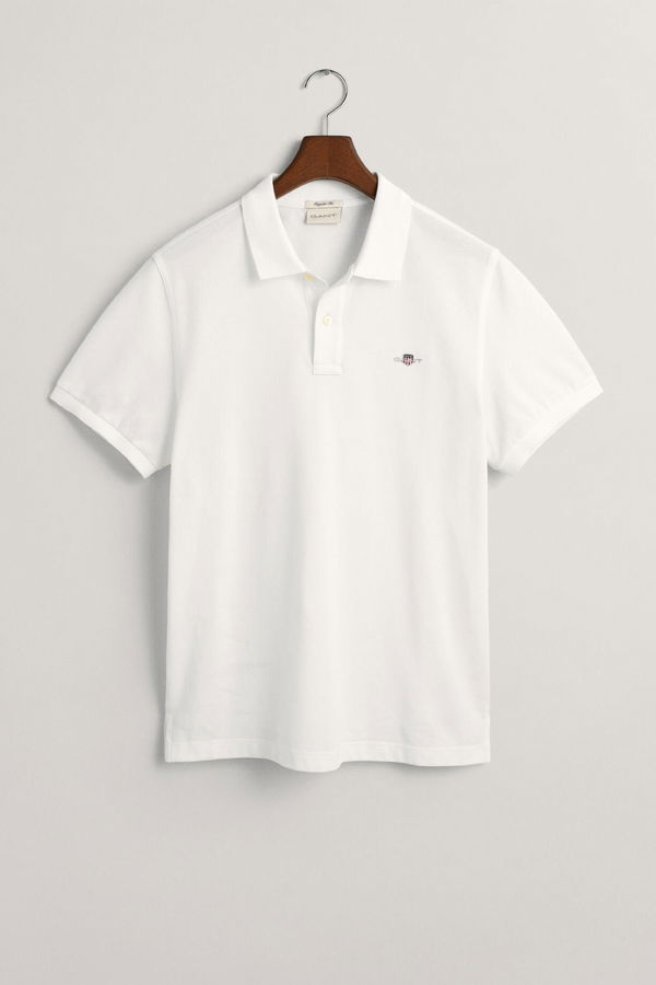 Gant Polo Yaka Erkek T-shirt BEYAZ