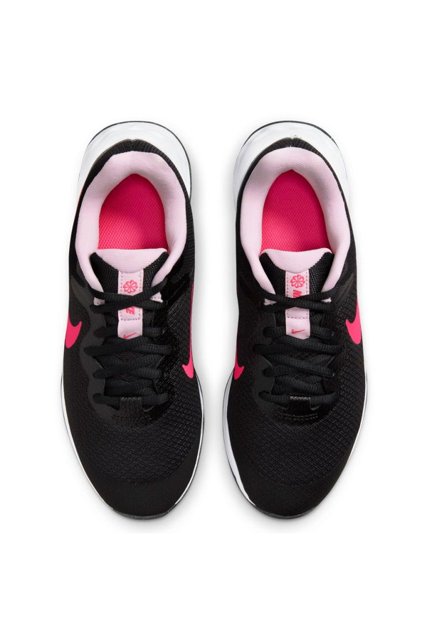 Nike Revolution 6 Nn (Gs) Kadın Spor Ayakkabı SIYAH