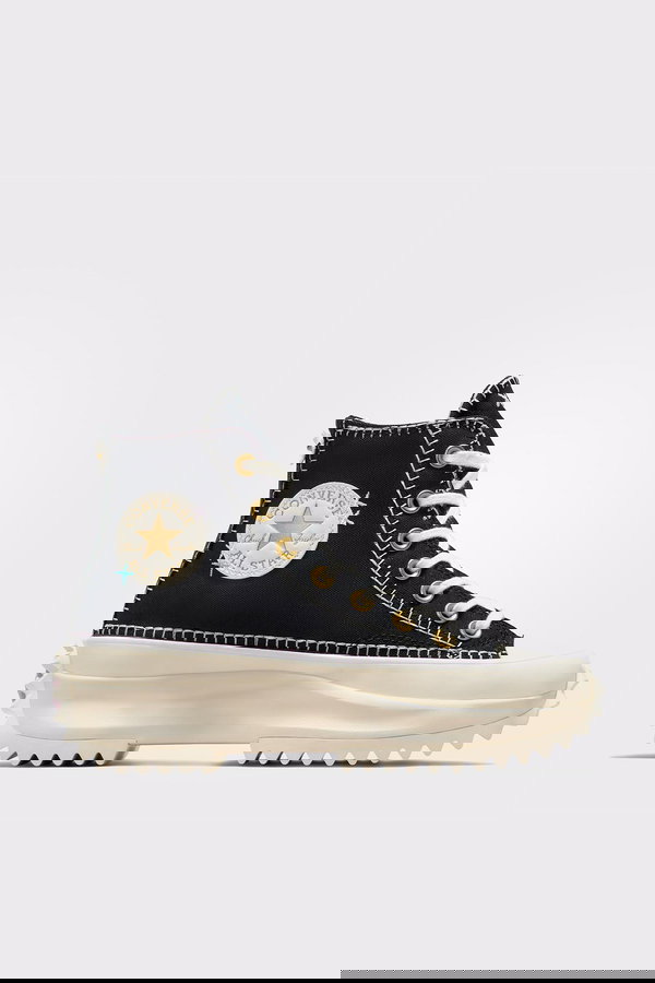 Converse Run Star Hike Kadın Platform Sneaker SIYAH