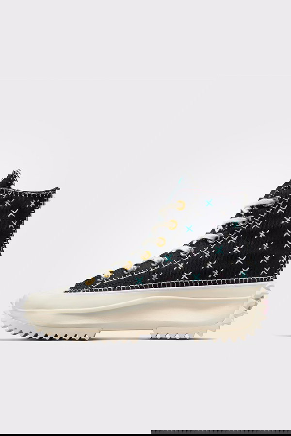 Converse Run Star Hike Kadın Platform Sneaker SIYAH