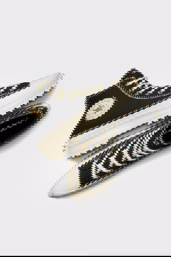 Converse Run Star Hike Kadın Platform Sneaker SIYAH