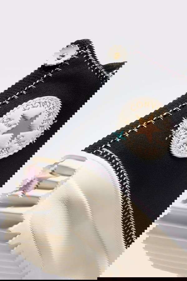 Converse Run Star Hike Kadın Platform Sneaker SIYAH