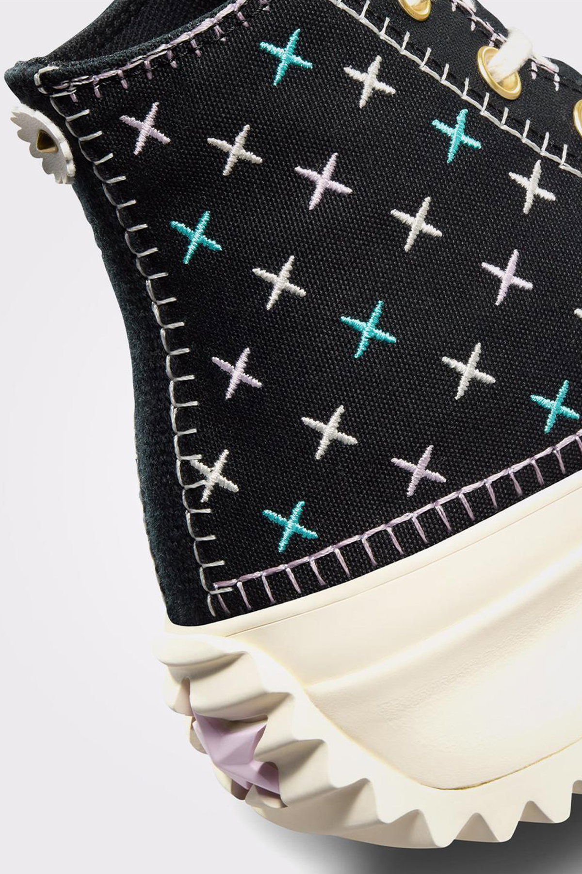 Converse Run Star Hike Kadın Platform Sneaker SIYAH