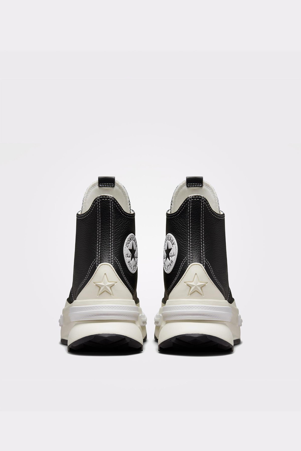 Converse Run Star Legacy Cx Foundational Kadın Deri Platform Sneaker SIYAH