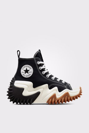 Converse Run Star Motion Kadın Platform Sneaker SIYAH