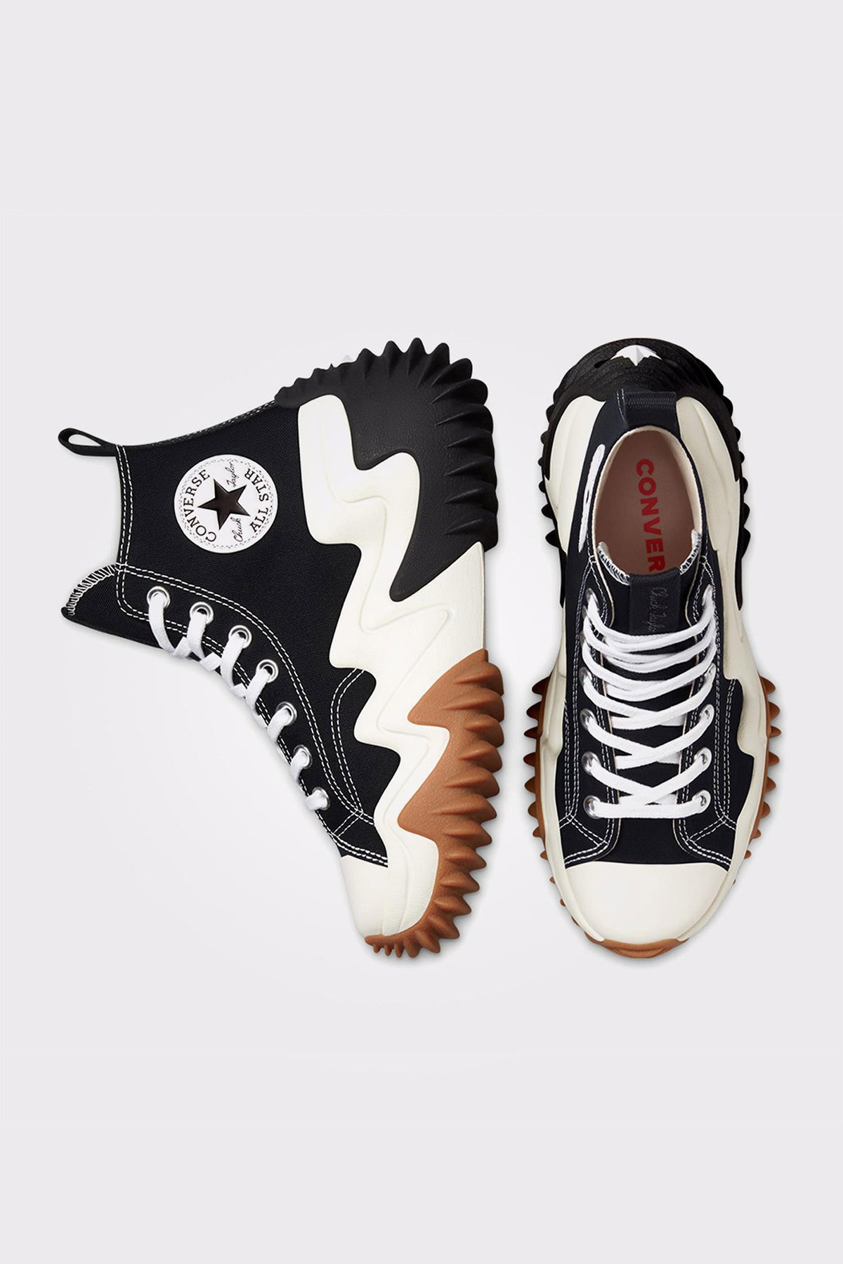 Converse Run Star Motion Kadın Platform Sneaker SIYAH