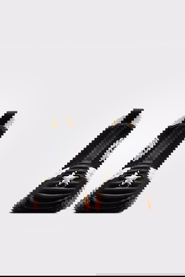 Converse Run Star Motion Kadın Platform Sneaker SIYAH