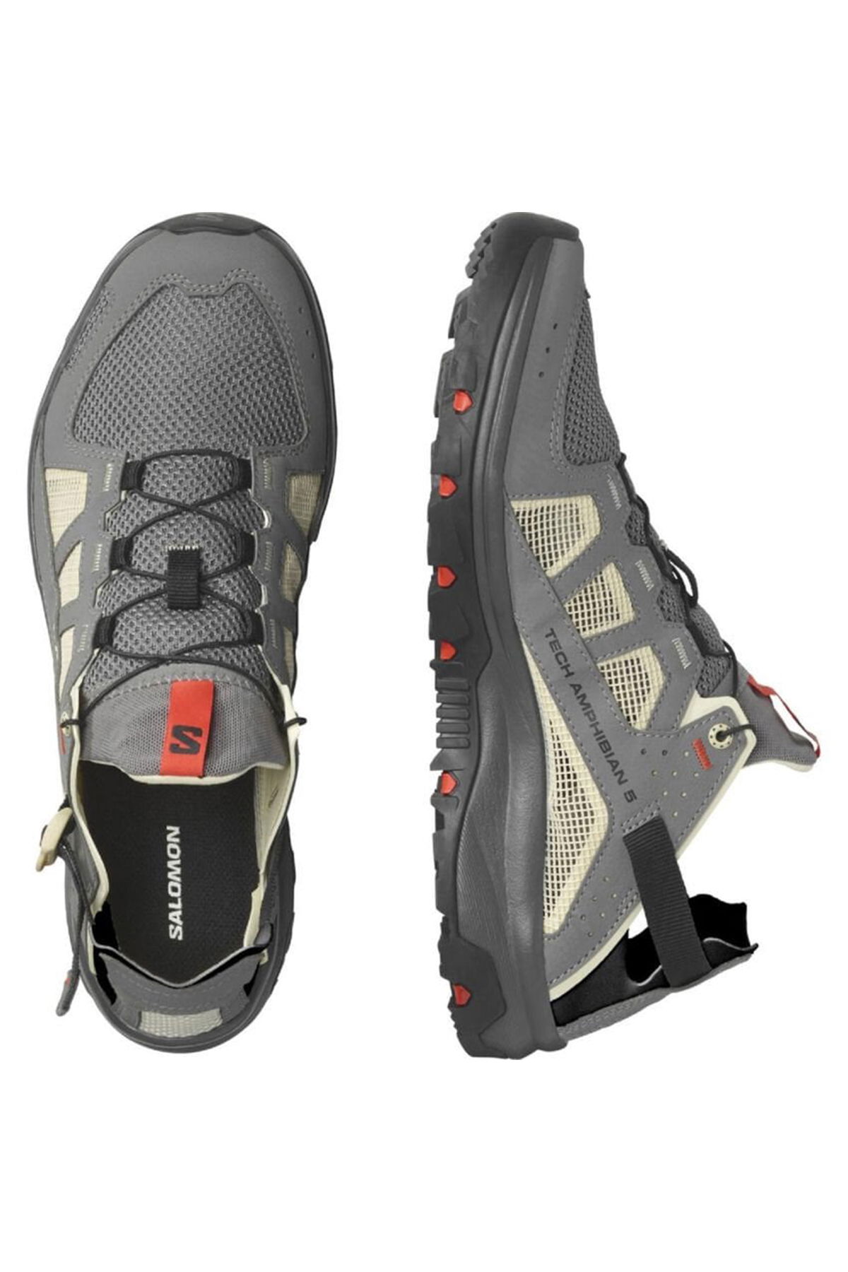 Salomon Techamphibian 5 Erkek Outdoor Ayakkabı GRI