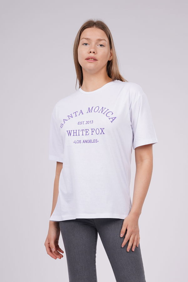 Gabria Santa Monica Nakışlı T-shirt