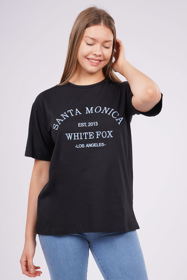 Gabria Santa Monica Nakışlı T-shirt