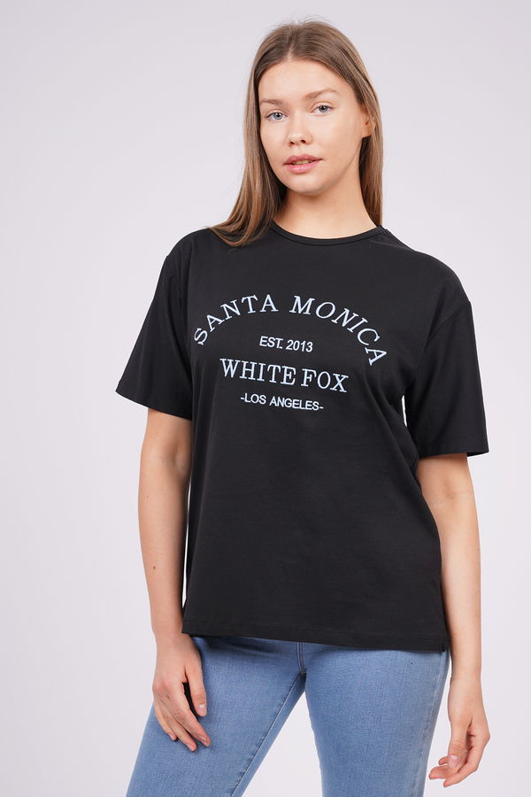 Gabria Santa Monica Nakışlı T-shirt