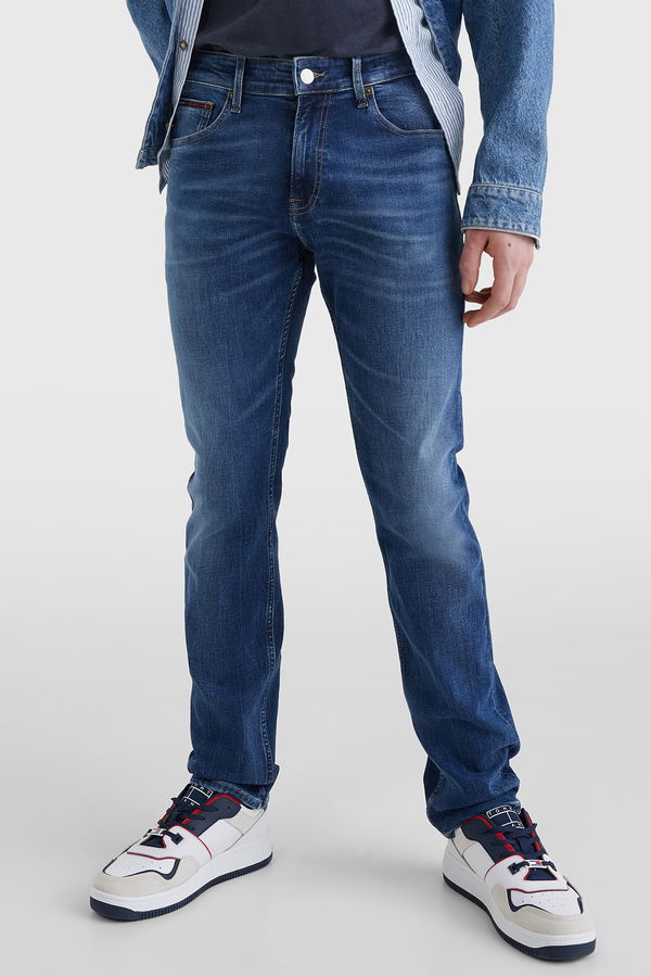 Tommy Hilfiger Erkek Jean Pantolon MAVİ