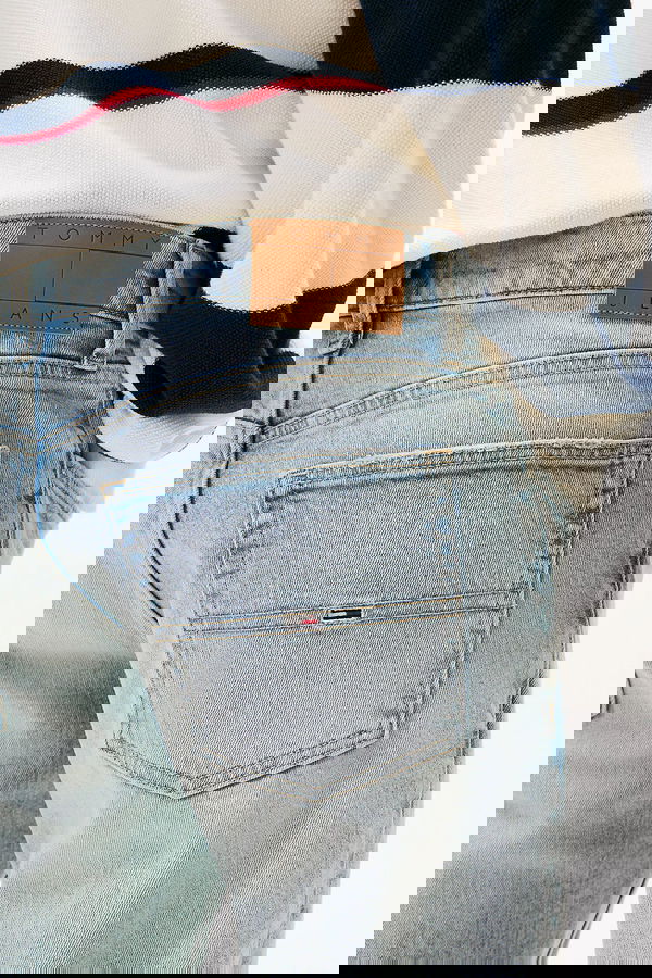 Tommy Hilfiger Erkek Jeans Pantolon MAVİ Tommy Hilfiger Erkek Jeans Pantolon MAVİ