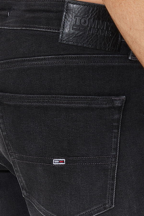 Tommy Hilfiger Erkek Jean Pantolon SİYAH