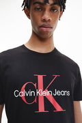 Calvin Klein Baskılı Erkek T-shirt SİYAH