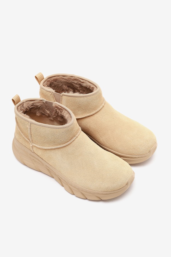 Skechers Bobs B Flex Hi Kadın Bot BEJ