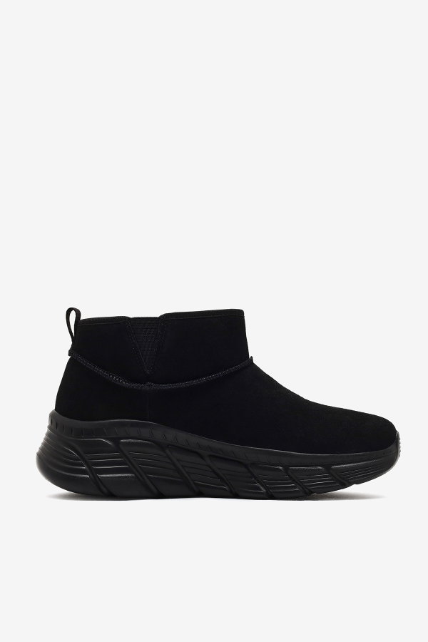 Skechers Bobs B Flex Hi - Hi Frost Kadın Bot SİYAH