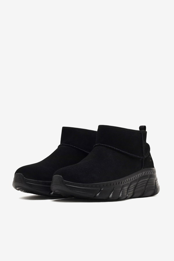 Skechers Bobs B Flex Hi - Hi Frost Kadın Bot SİYAH