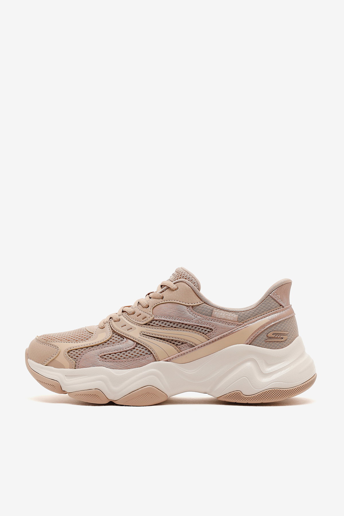 Skechers Bobs Diego 117689 TAN Kadın Spor Ayakkabı PUDRA
