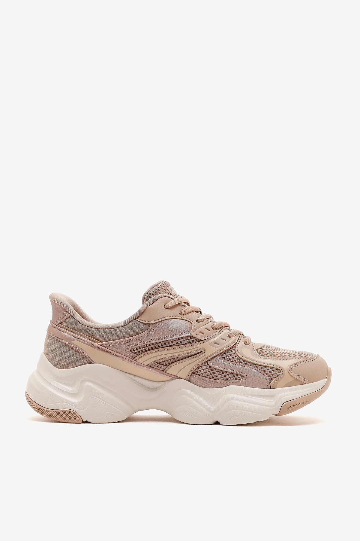 Skechers Bobs Diego 117689 TAN Kadın Spor Ayakkabı PUDRA