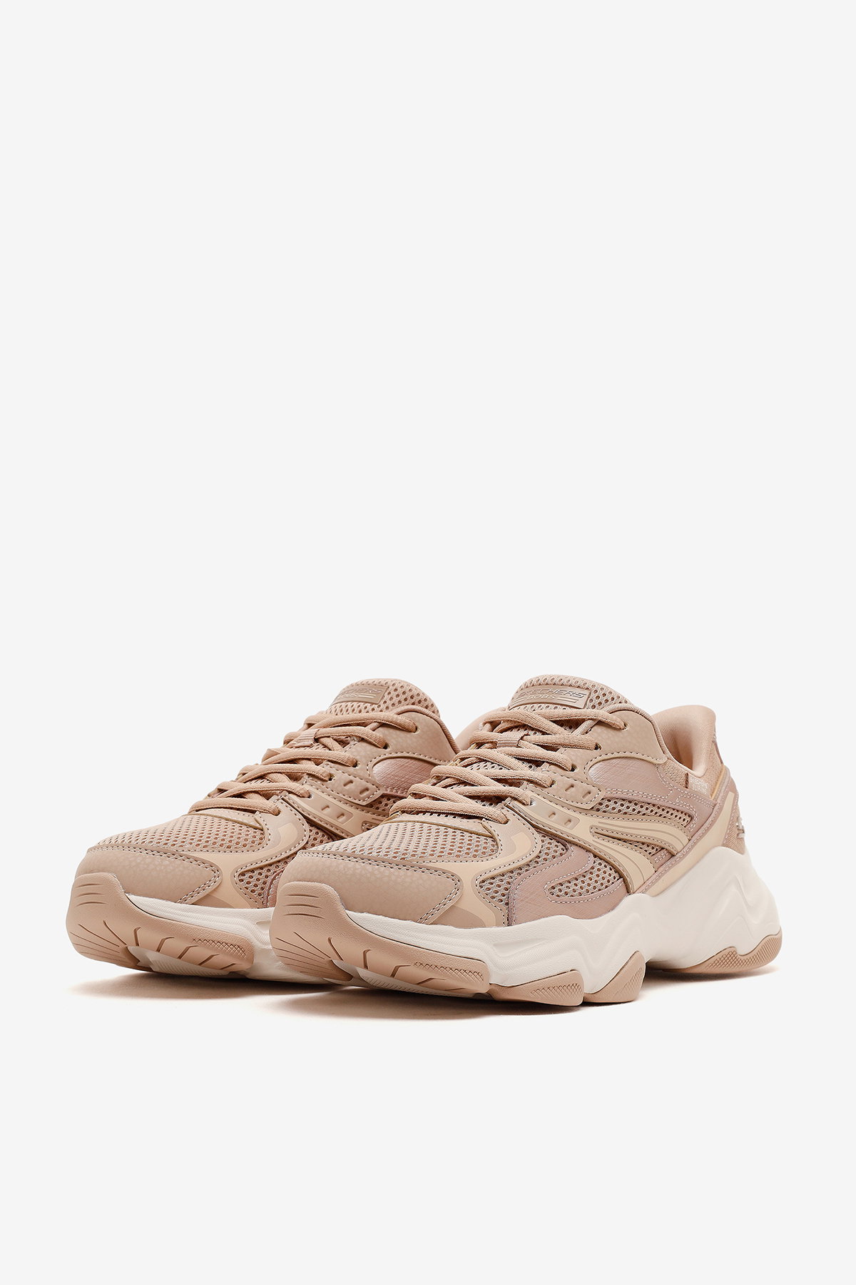 Skechers Bobs Diego 117689 TAN Kadın Spor Ayakkabı PUDRA