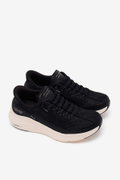 Skechers Slip-ins Contour Foam - Cozy Fit Natural Ease Kadın Spor Ayakkabı SIYAH