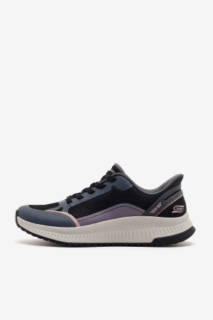 Skechers Bobs Squad 4 117741 BKMT Kadın Spor Ayakkabı SIYAH