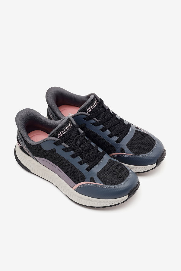 Skechers Bobs Squad 4 117741 BKMT Kadın Spor Ayakkabı SIYAH