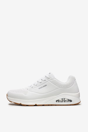 Skechers Uno - Stand On Air 52458 WHT  Erkek Spor Ayakkabı Beyaz