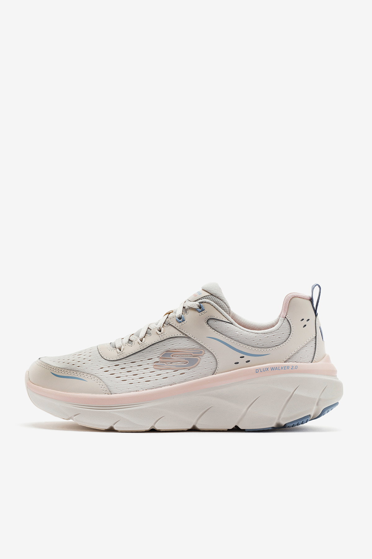 Skechers Dlux Walker 2.0 - Daisy Doll 150093 NTMT Kadın Spor Ayakkabı BEJ