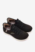 Skechers Summits Leopard Chic 150275TK BKMT Kadın Spor Ayakkabı SIYAH