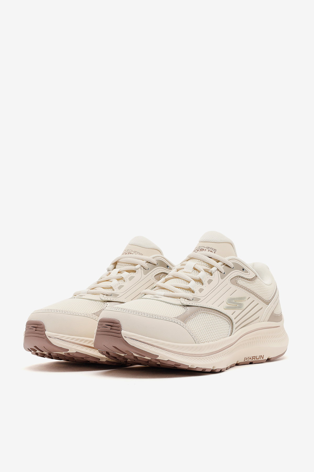 Skechers Go Run Consistent 2.0 128606TK NAT Kadın Spor Ayakkabı KREM