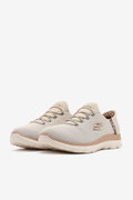 Skechers Summits Leopard Chic 150275TK NTMT Kadın Spor Ayakkabı BEJ