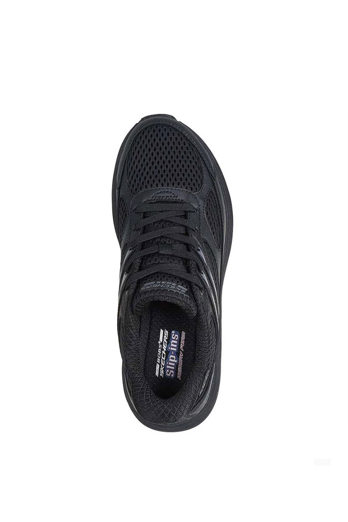 Skechers Bobs Skillz 117757 BBK Kadın Spor Ayakkabı SIYAH