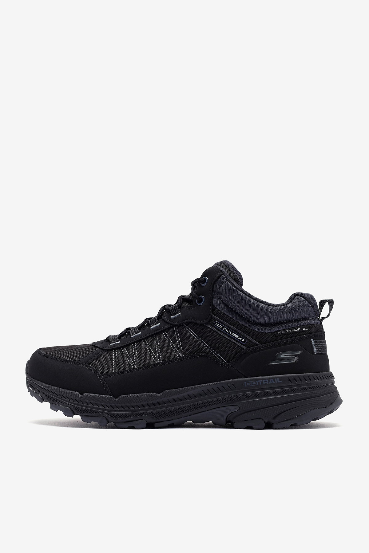 Skechers  Go Run Trail Altitude 2.0 - Cold Creek 129531 BKCC Kadın Spor Ayakkabı SIYAH