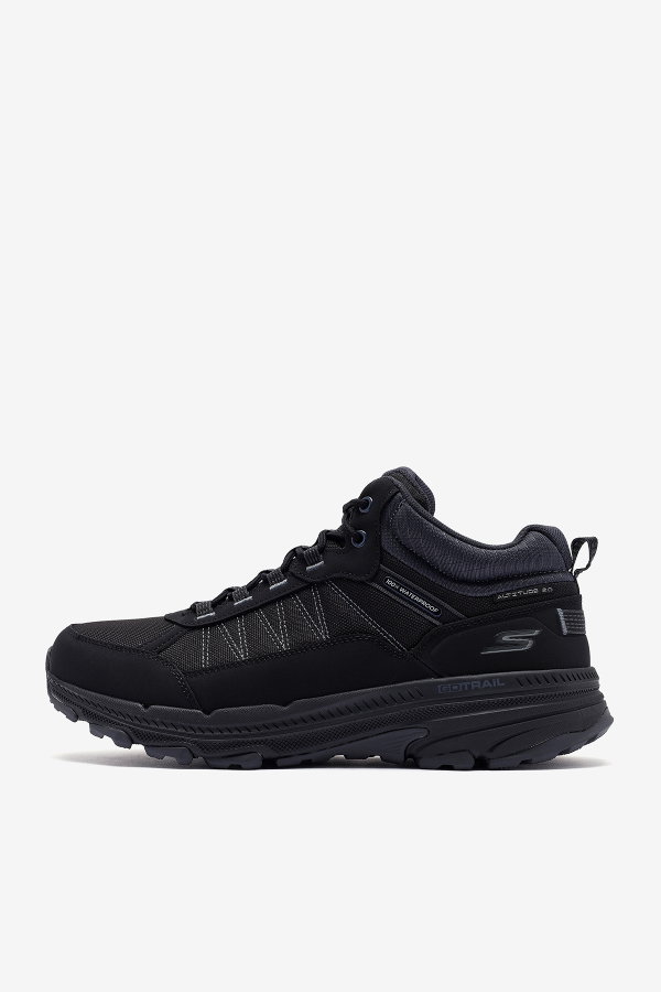 Skechers  Go Run Trail Altitude 2.0 - Cold Creek 129531 BKCC Kadın Spor Ayakkabı SIYAH