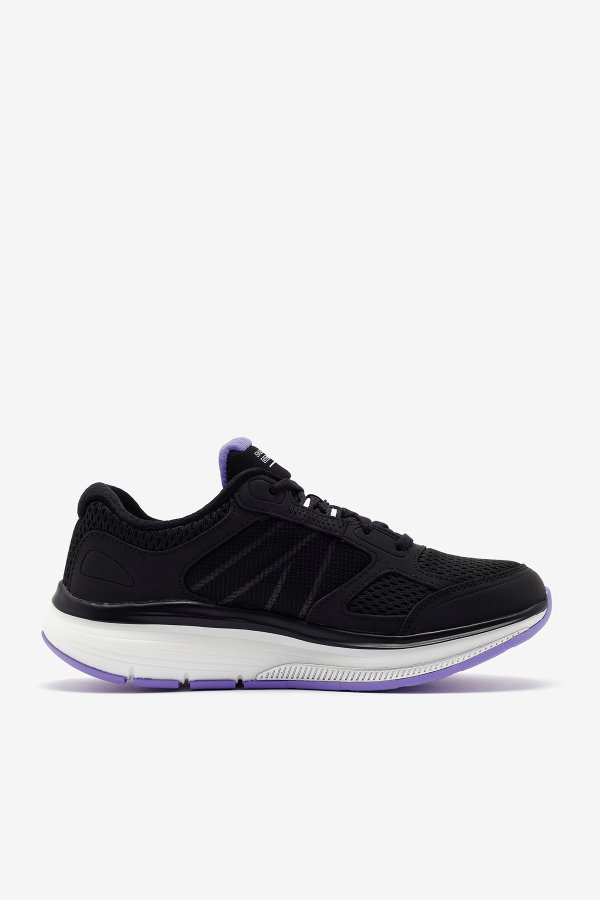 Skechers Go Walk Workout Walker 125025 BKLV  Kadın Spor Ayakkabı SIYAH