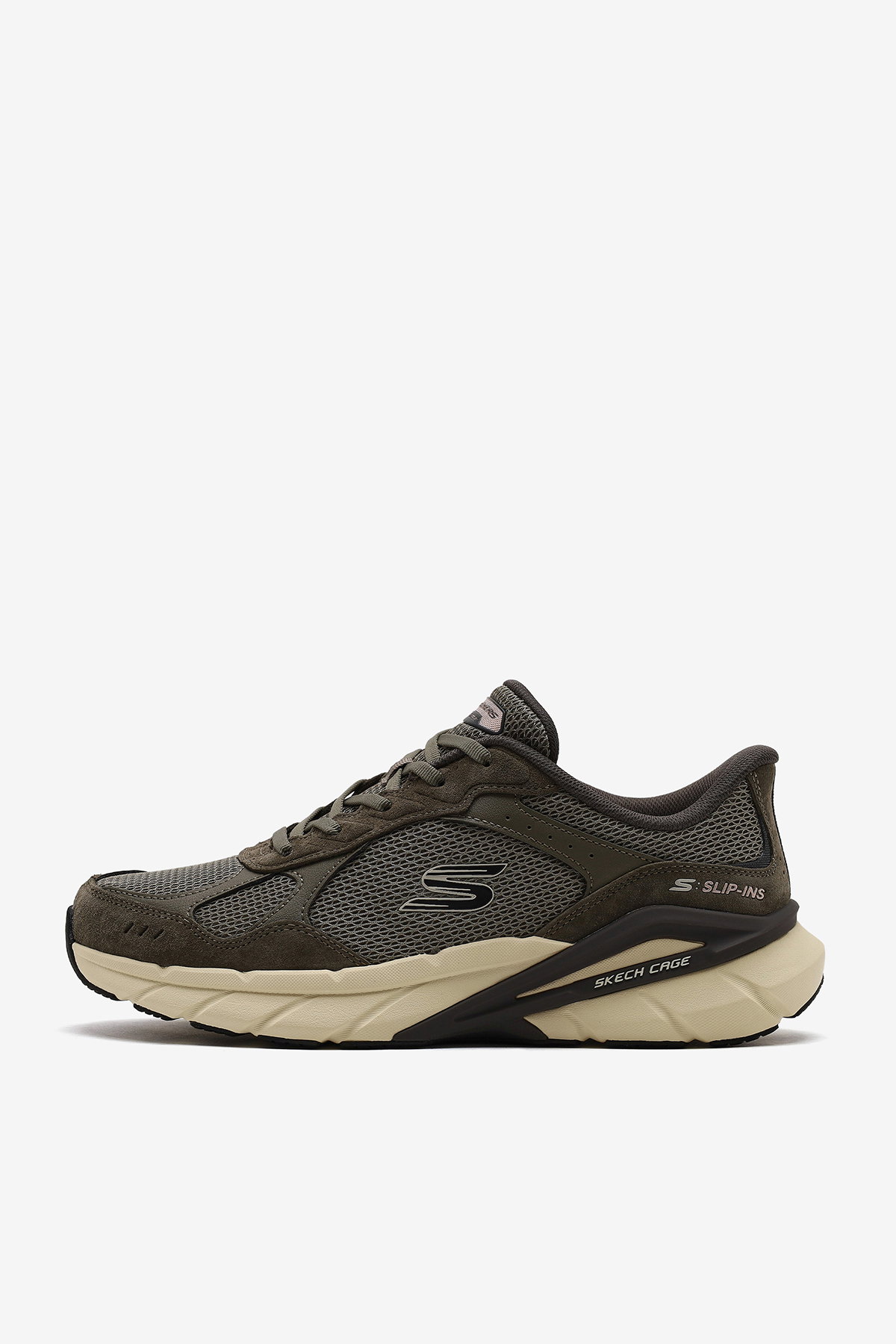 Skechers Skech Cage Erkek Spor Ayakkabı HAKI